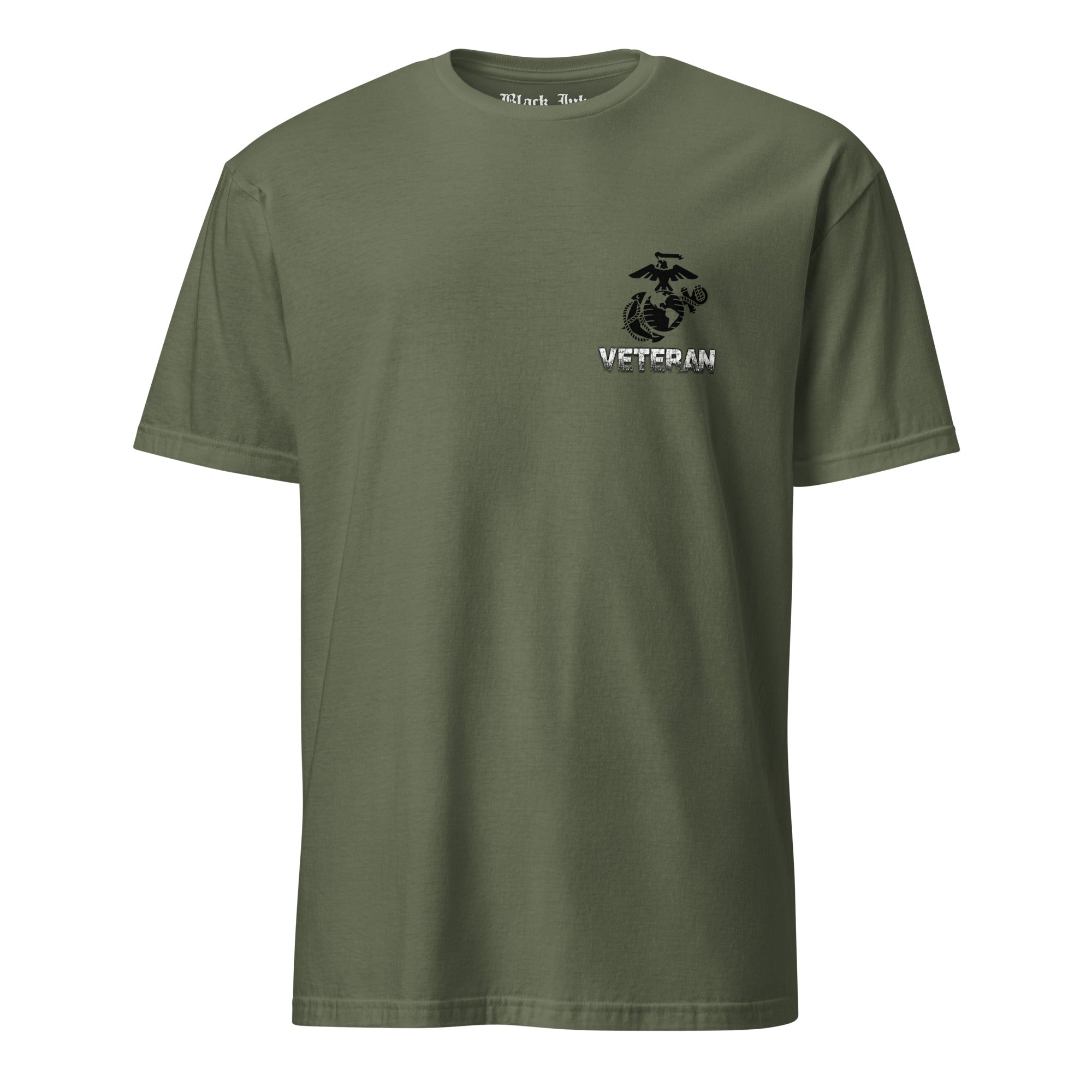7.62 Design USMC Veteran Flag maglietta verde cotone XL