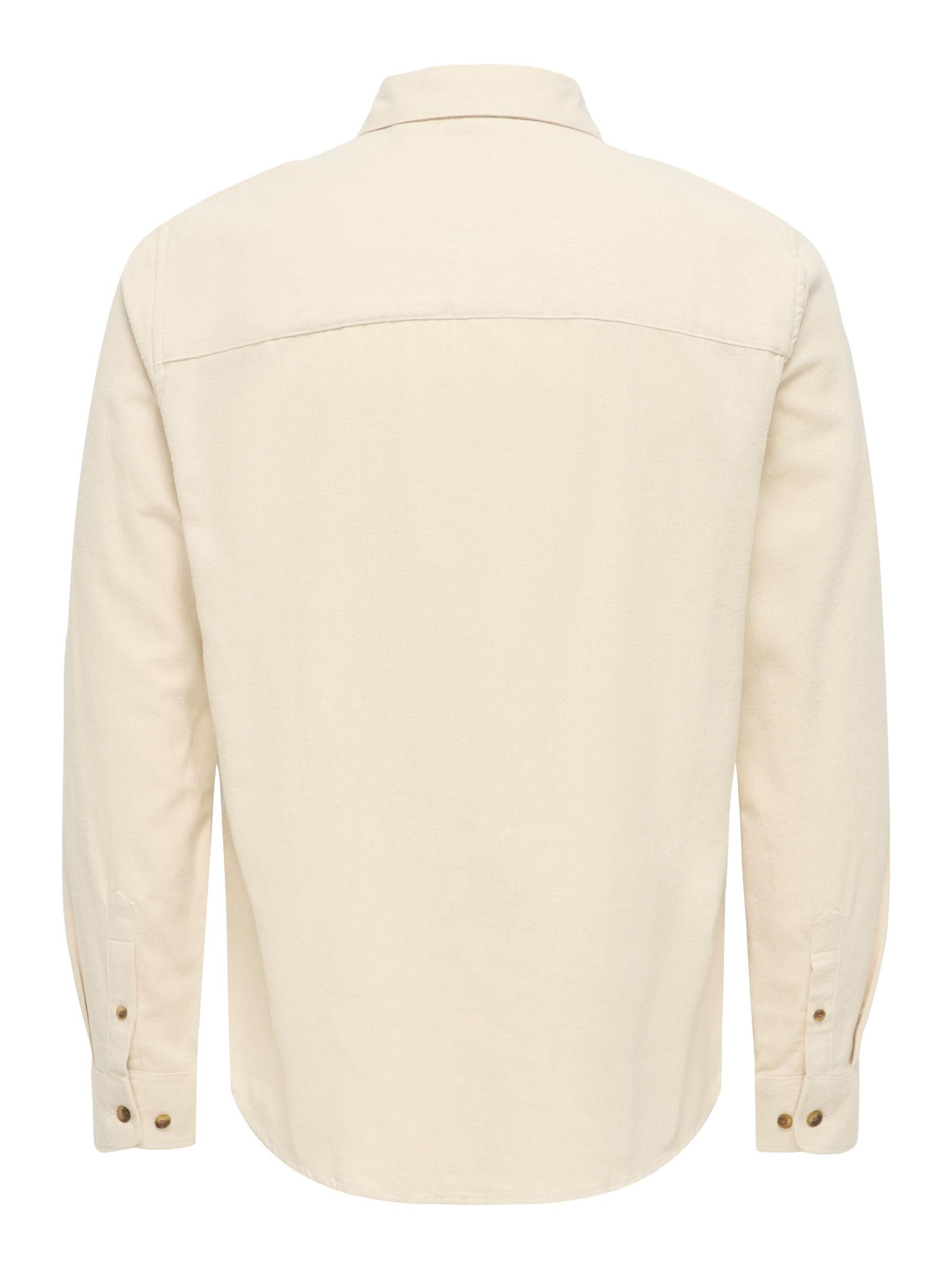 Only & Sons Onsgudmund Camicia Uomo Nero taglia L casual