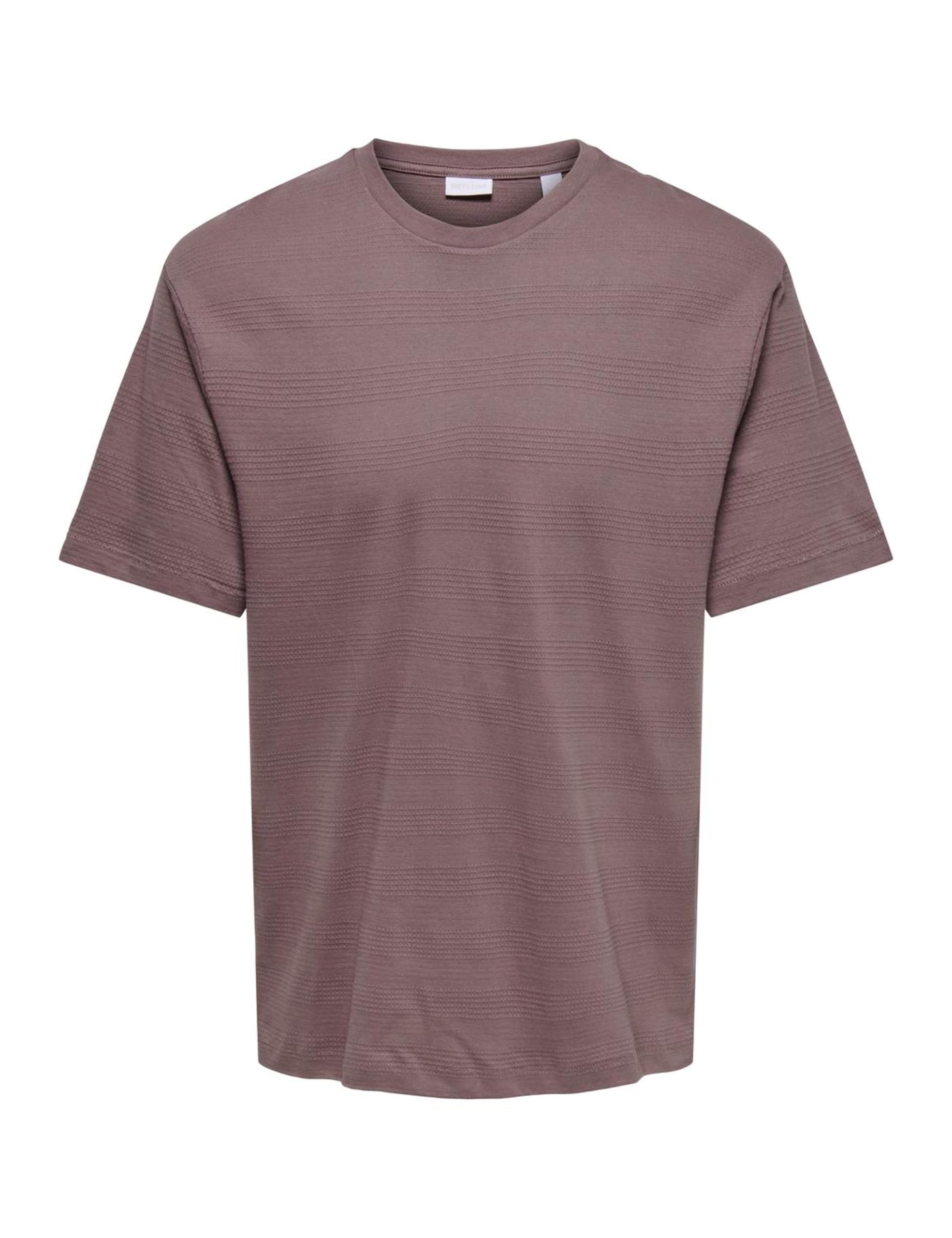 ONLY & SONS Onsbane RLX Stripe t-shirt L nera
