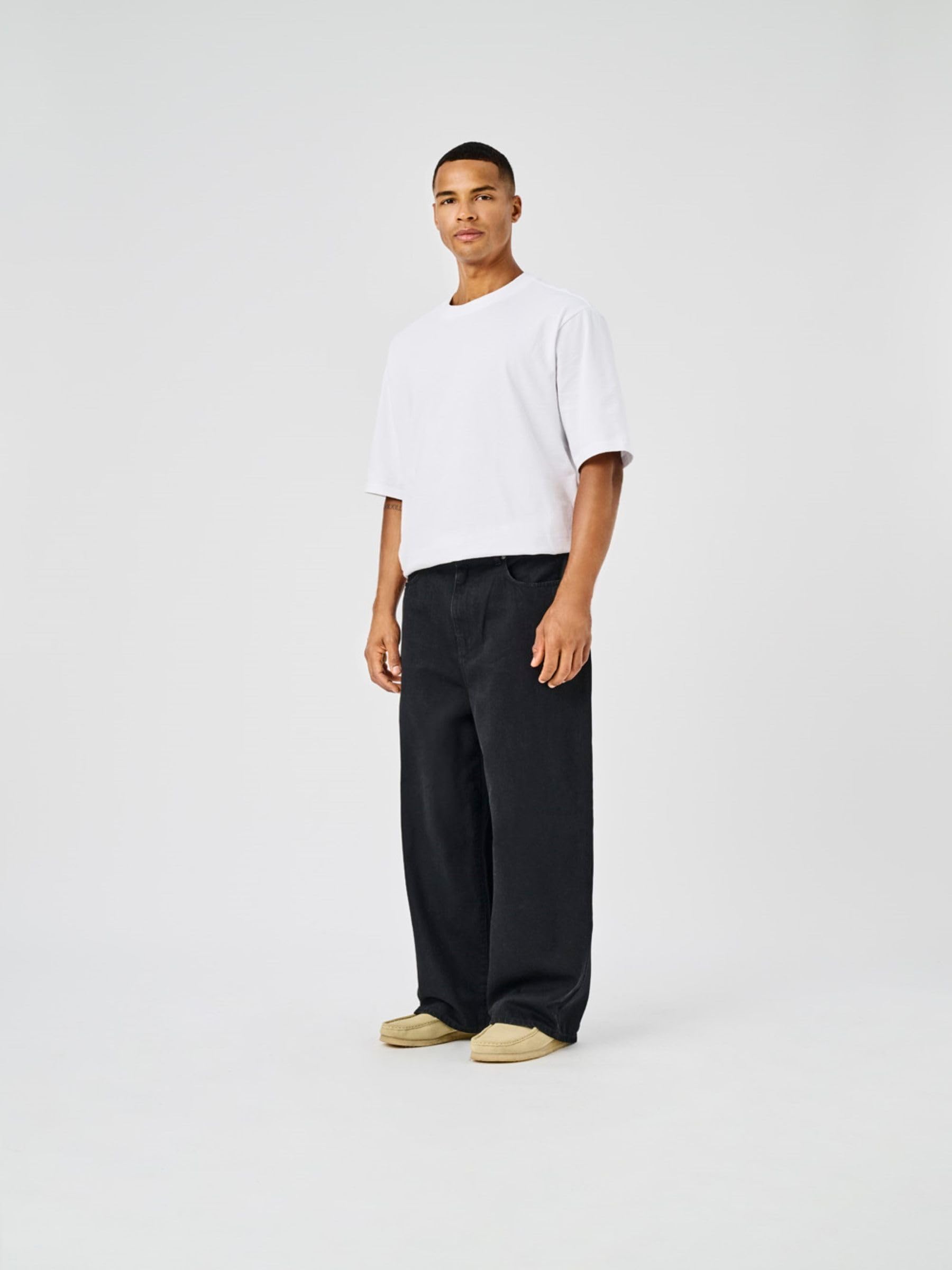 Only & Sons Onscarl Balloon Jeans Uomo 32W/32L Nero Denim