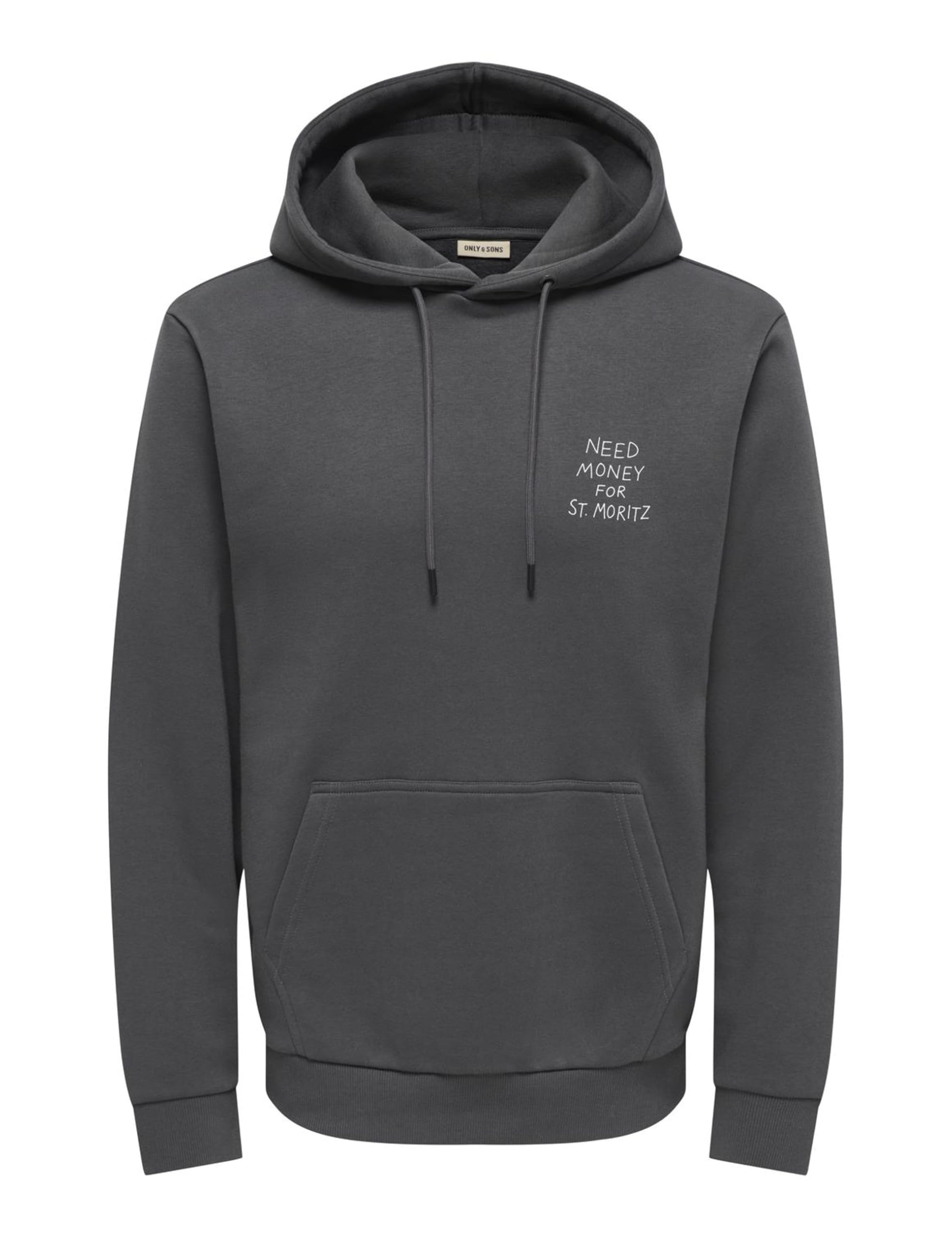Only & Sons Onsceres Felpa Uomo L Nero Cotone