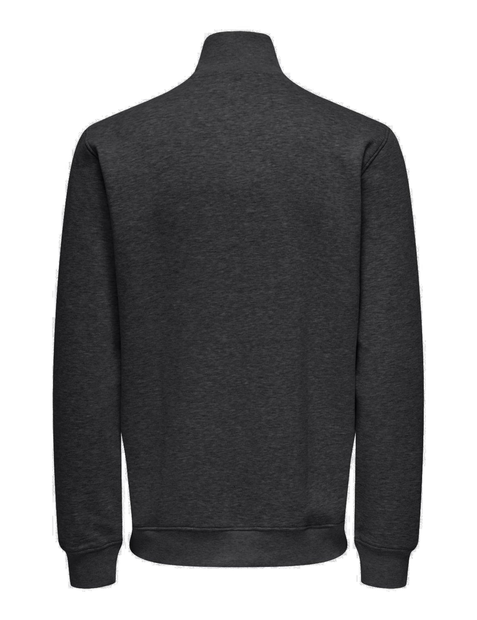 Only & Sons Onsriley Life Reg Felpa Zip 1/4 Uomo XL