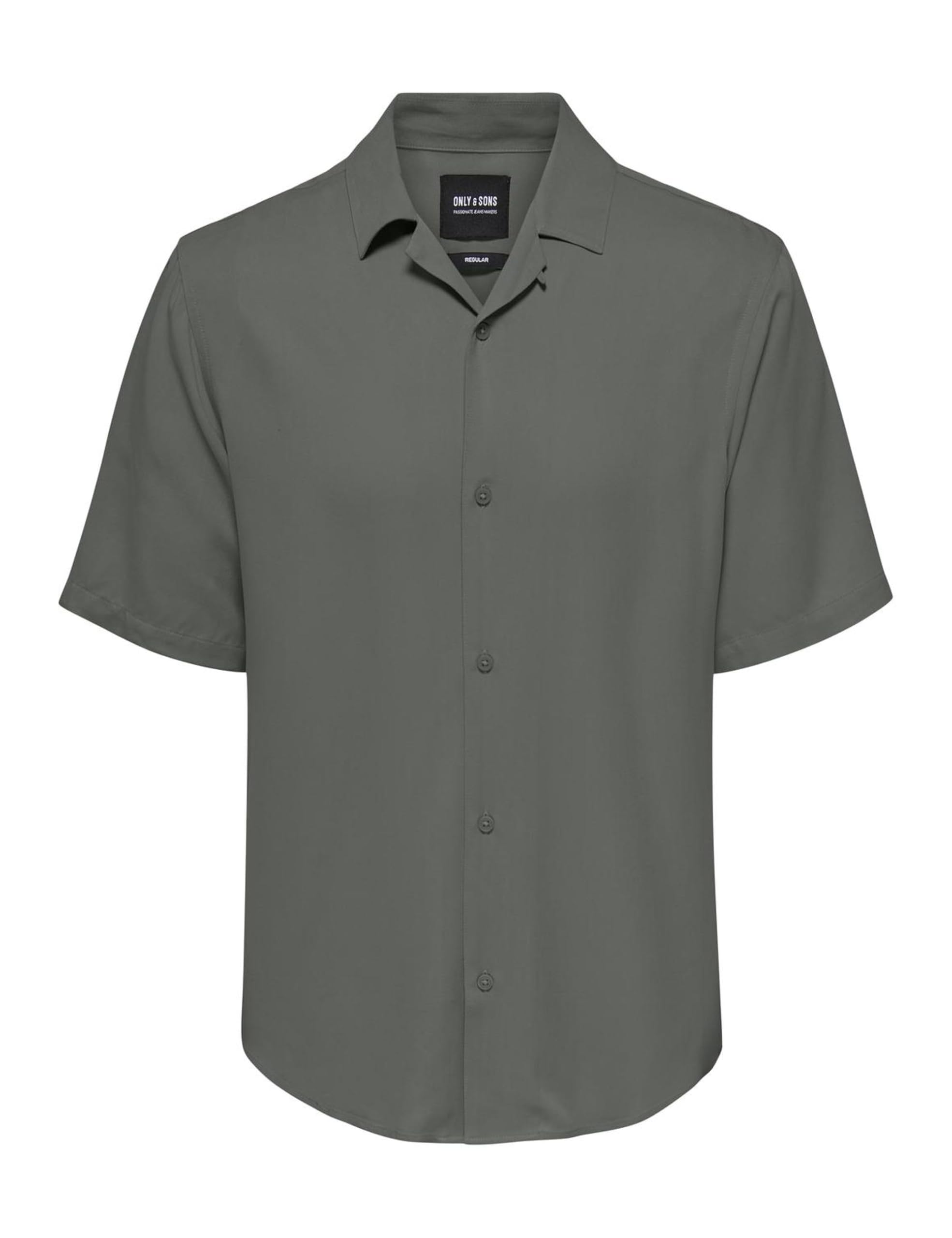 Only & Sons Onsdash Visc Camicia Uomo L Grigia
