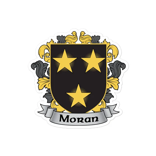 7.62 Design Moran Coat of Arms Adesivo vinile 7,6 cm stemma