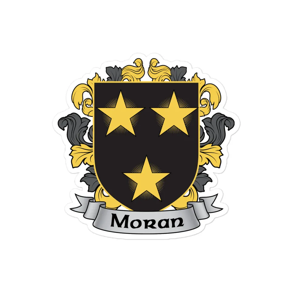 7.62 Design Moran Coat of Arms Adesivo vinile 7,6 cm stemma