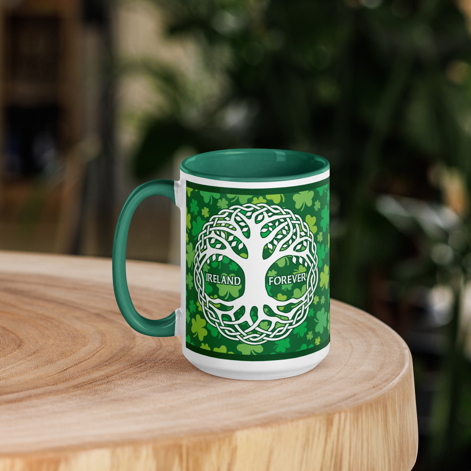 7.62 Design Tree of Life Tazza Ceramica 15oz Shamrock