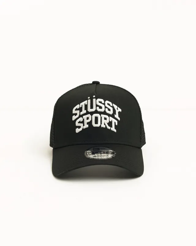 Stussy 9Forty Sport Trucker Cappello Black Taglia Unica