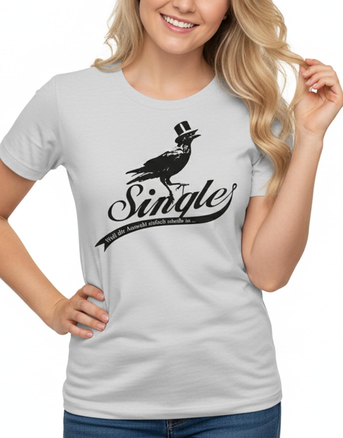 MAKAYA T-Shirt Donna Maglietta Cotone Frasi Unico Selezione L