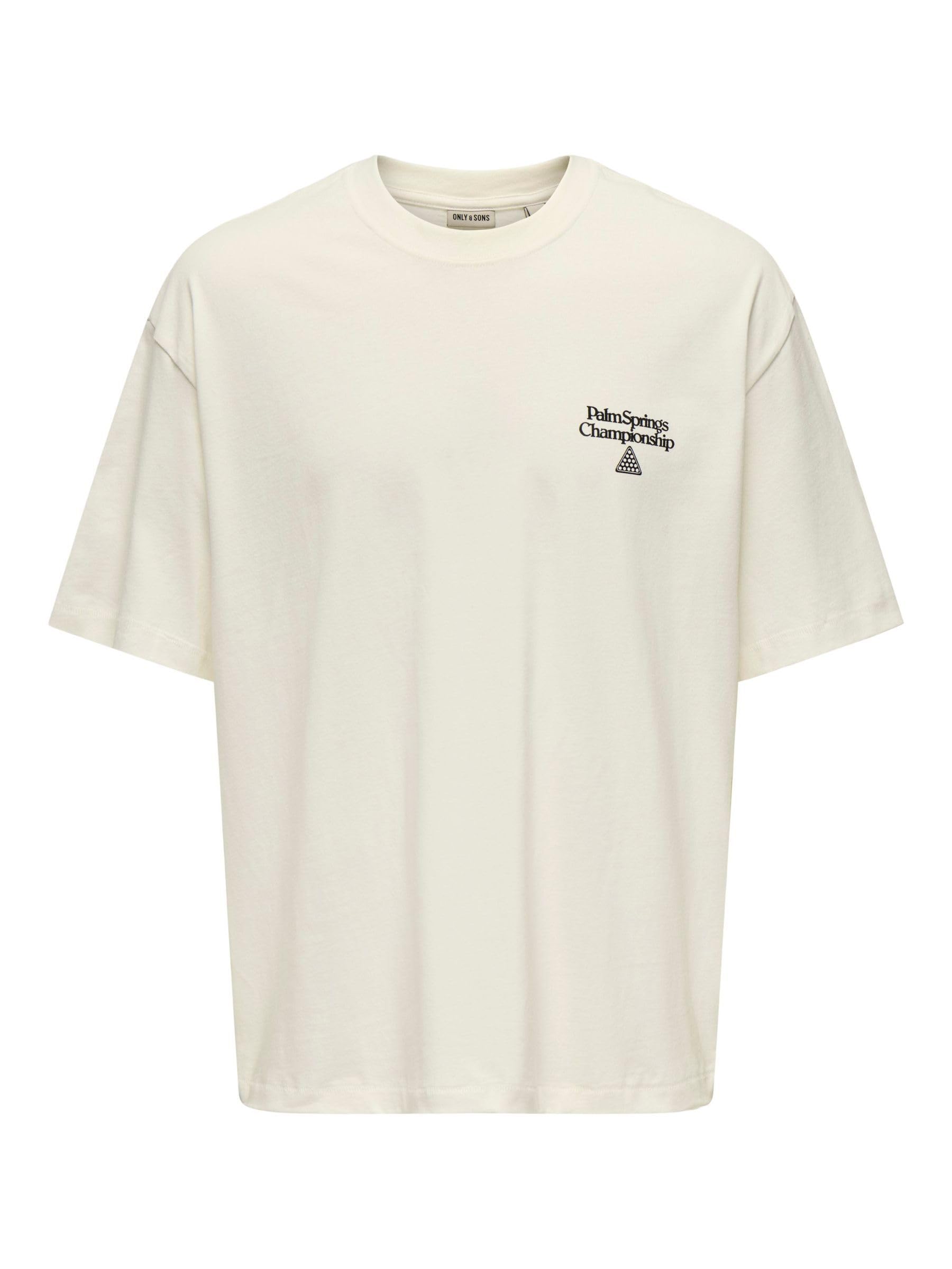 ONLY & SONS Onsmilo Pasadena T-shirt XL cotone manica corta