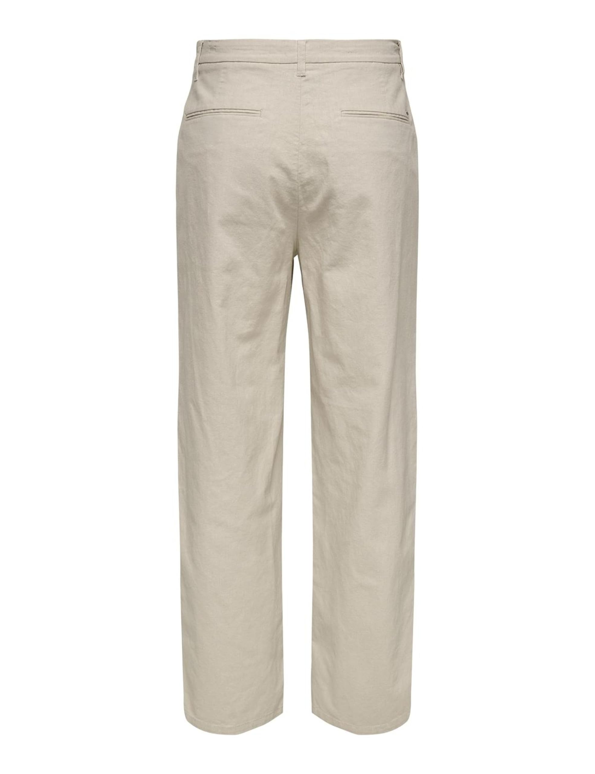 Only & Sons Onsbob Loose Pantaloni Rivestimento Argento