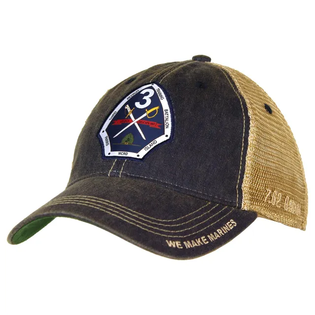 7.62 Design USMC Parris Island Cappello Trucker Navy Vintage