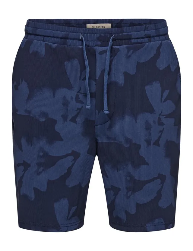 ONLY & SONS Onstel Plissé Shorts S Blu Plissé