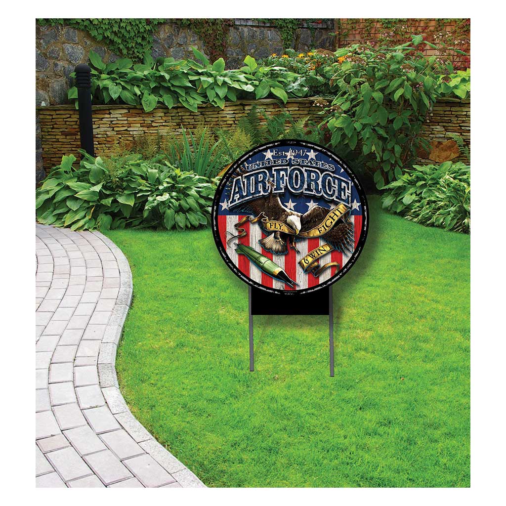 7.62 Design Fighting Eagle cartello giardino 50x50 cm PVC