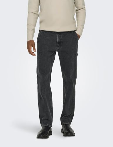 Only & Sons Onsedge STR Car WB 3015 jeans uomo straight 34W/30L