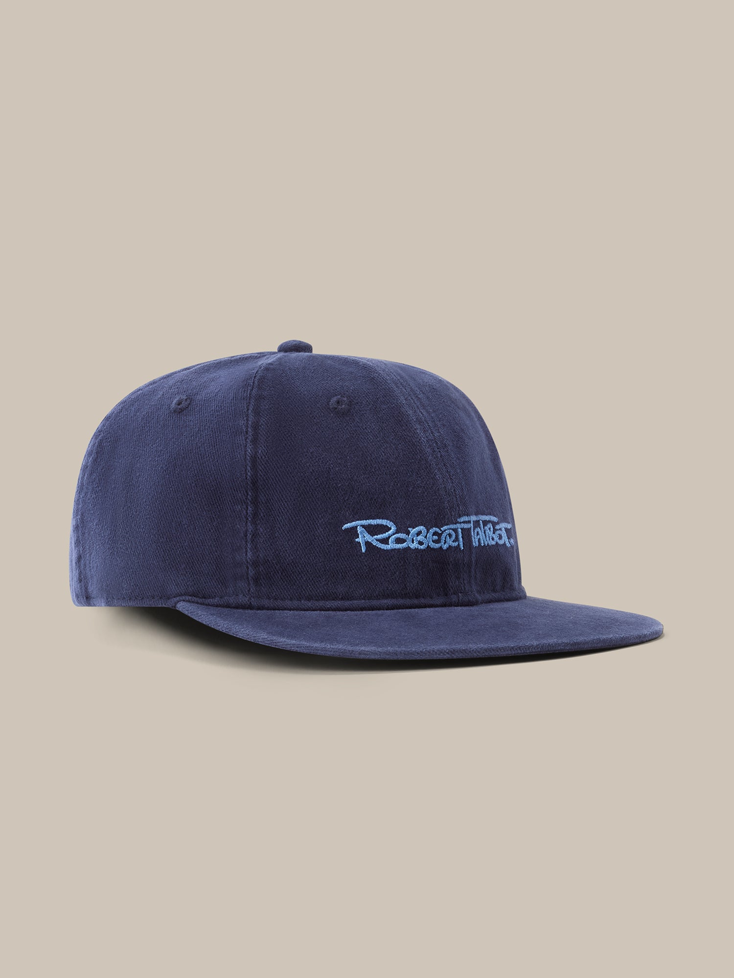 Robert Talbott Selleck Cappello cotone Navy Pacific Blue OS