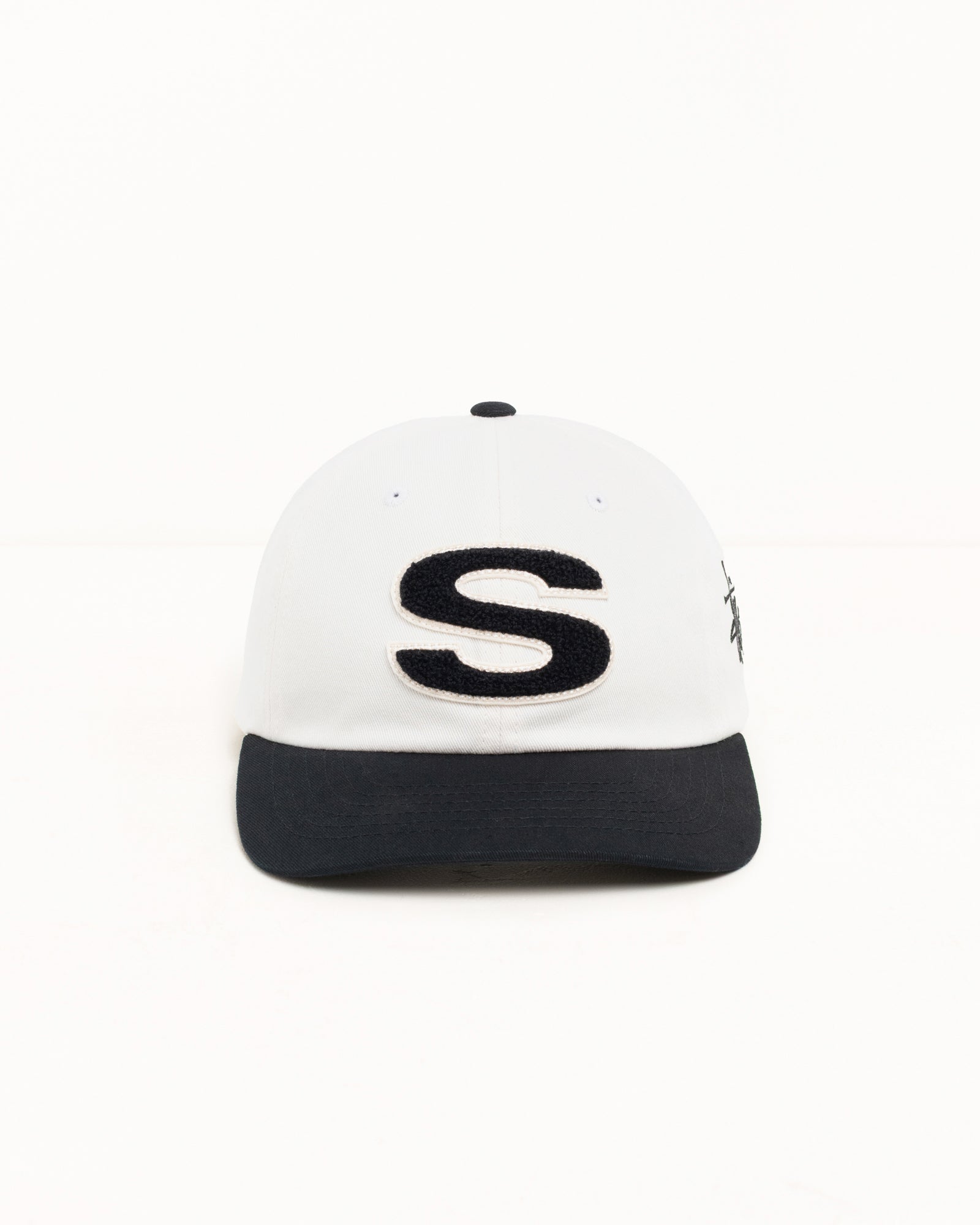 Stussy Chenille S Snapback cappellino Natural cotone taglia unica