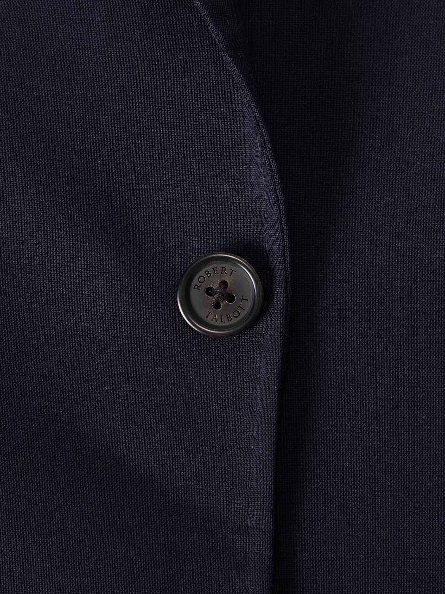 Robert Talbott Stewart Blazer Lana Tech Navy Monopetto