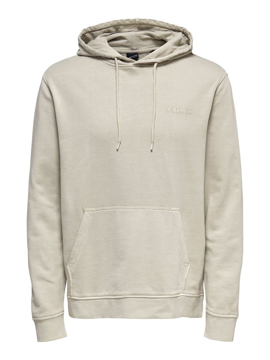 ONLY & SONS Onsdon Reg Sweat felpa cappuccio uomo XXL regular