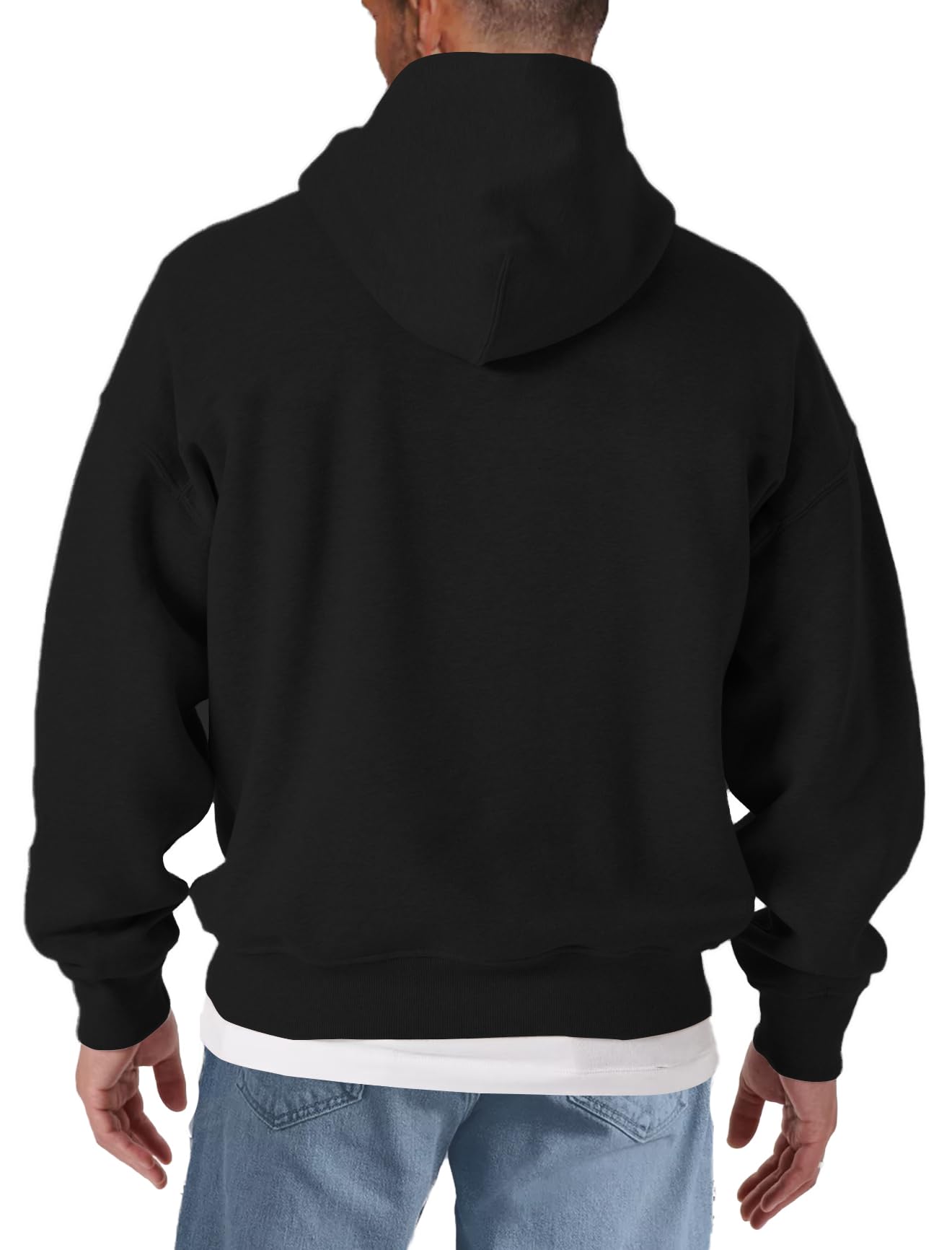 MAKAYA Pinguino Cool felpa con cappuccio uomo S cotone