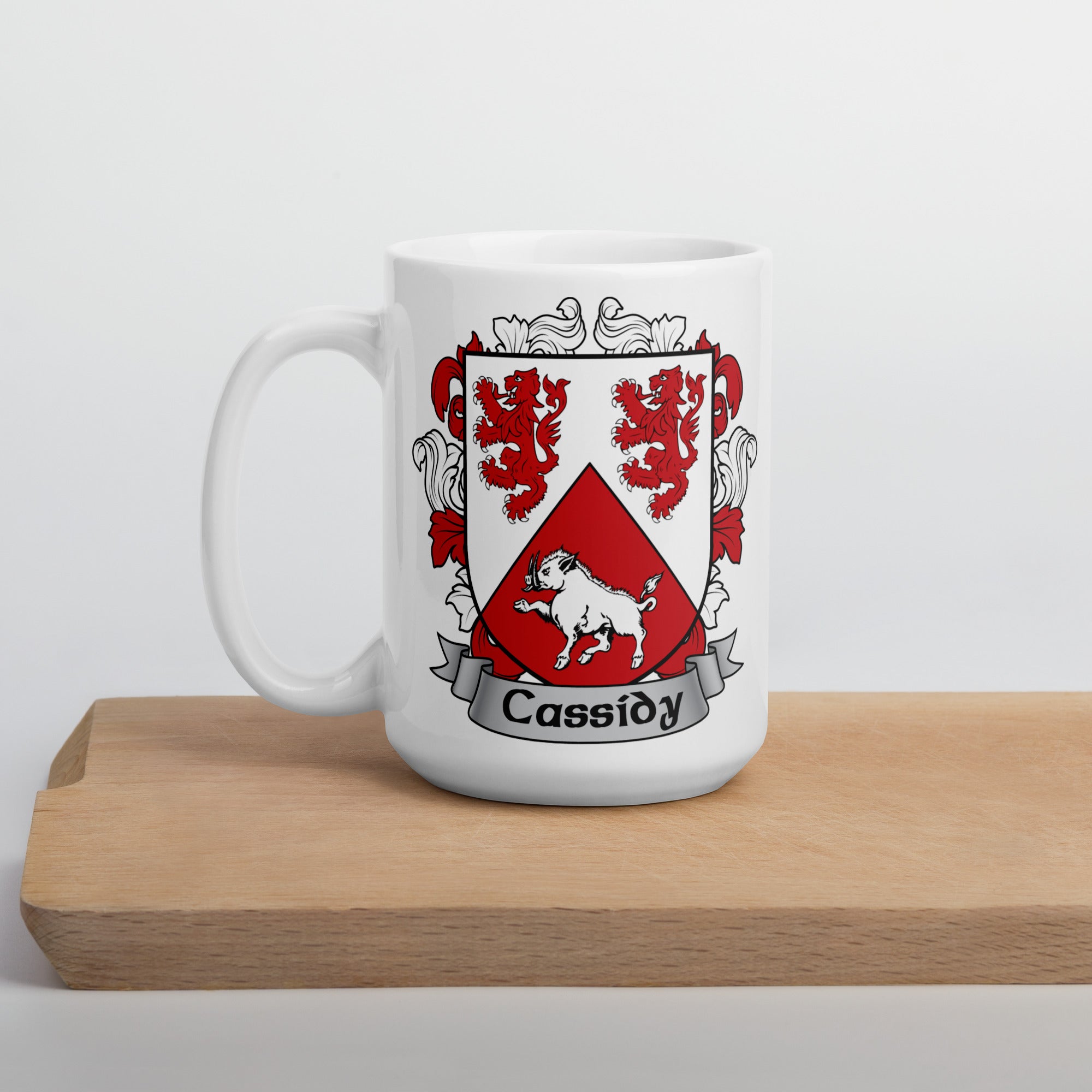 7.62 Design Drinkware tazza Cassidy 15oz stemma irlandese ceramica