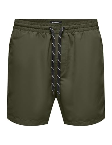 ONLY & SONS Onsted Costume Mare Uomo XL Blu Marine