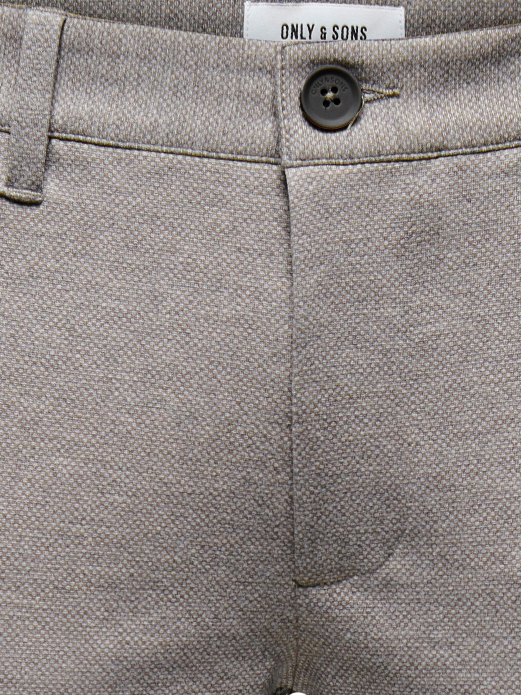 Only & Sons Onsmark Pantaloni Chino Uomo Tapered Nero 34/32