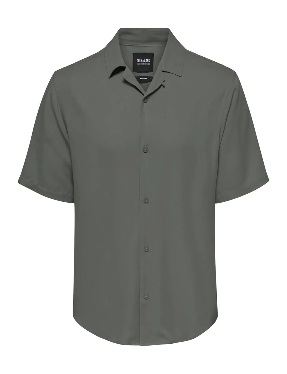 Only & Sons Onsdash Visc Camicia Uomo L Grigia