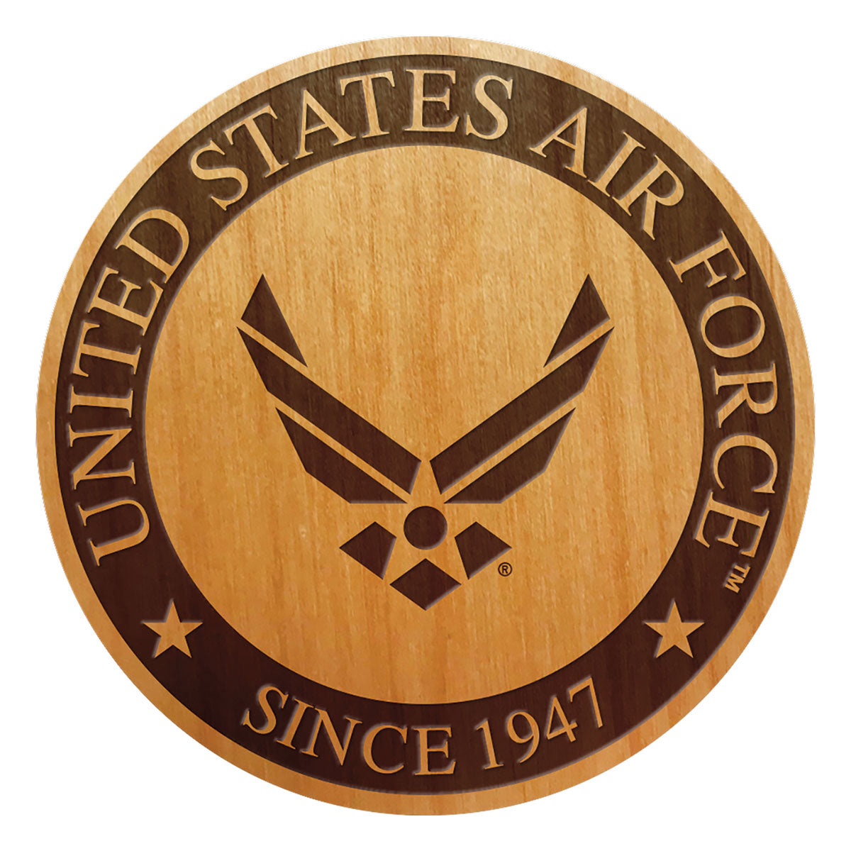 7.62 Design U.S. Air Force set 4 sottobicchieri legno