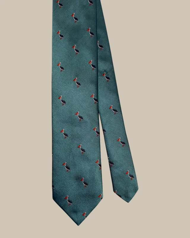 Robert Talbott Robert Cravatta Seta Teal Unita