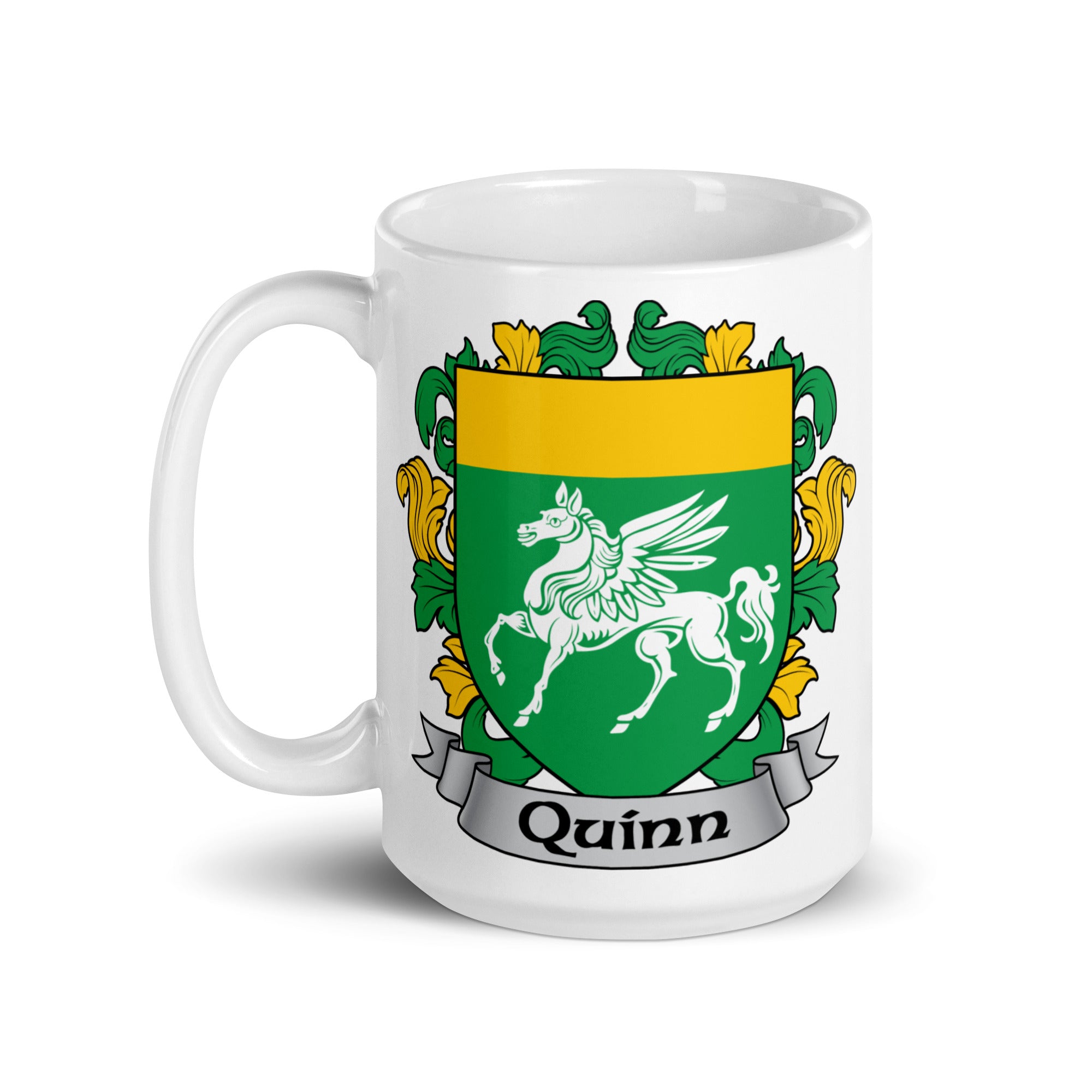 7.62 Design Quinn tazza ceramica 15oz stemma irlandese