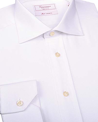 Camicissima Permanent Camicia Bianca Extra Slim Manica Lunga