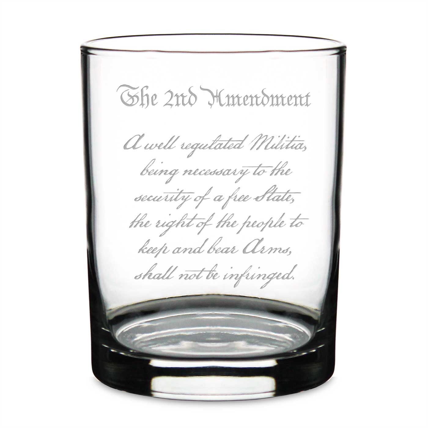 7.62 Design 2nd Amendment bicchiere whisky vetro 414ml