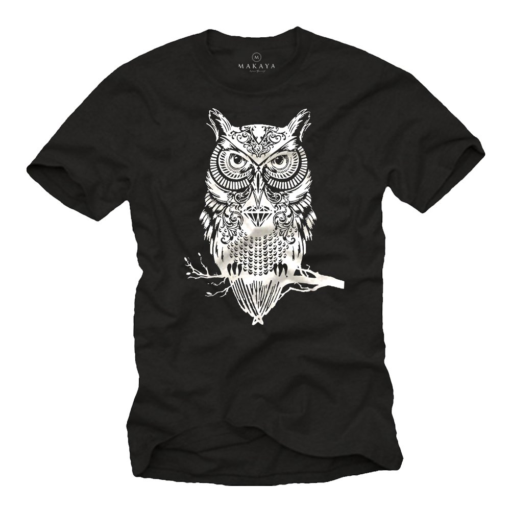 Makaya Gufo Swag T-Shirt Uomo 3XL Cotone Manica Corta