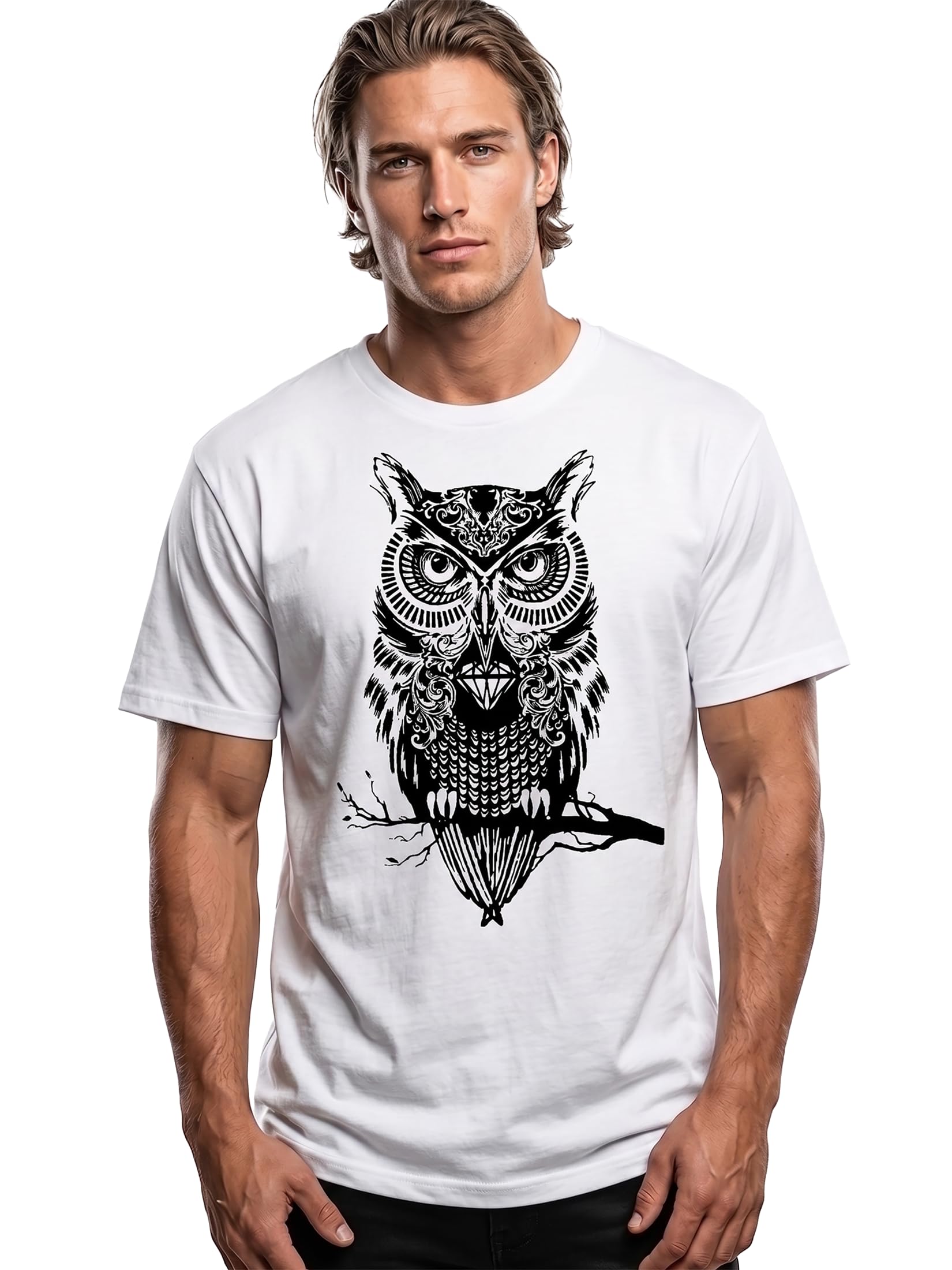 Makaya Gufo Swag T-Shirt Uomo 3XL Cotone Manica Corta