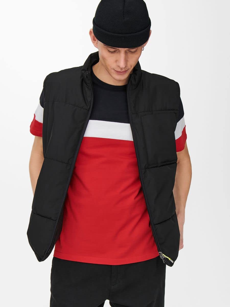 Only & Sons Onsbailey T-shirt colourblock taglia M