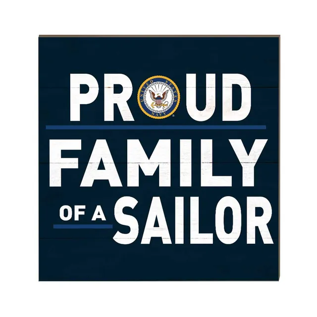 7.62 Design Navy Proud Family Targa Legno 10x10 MDF