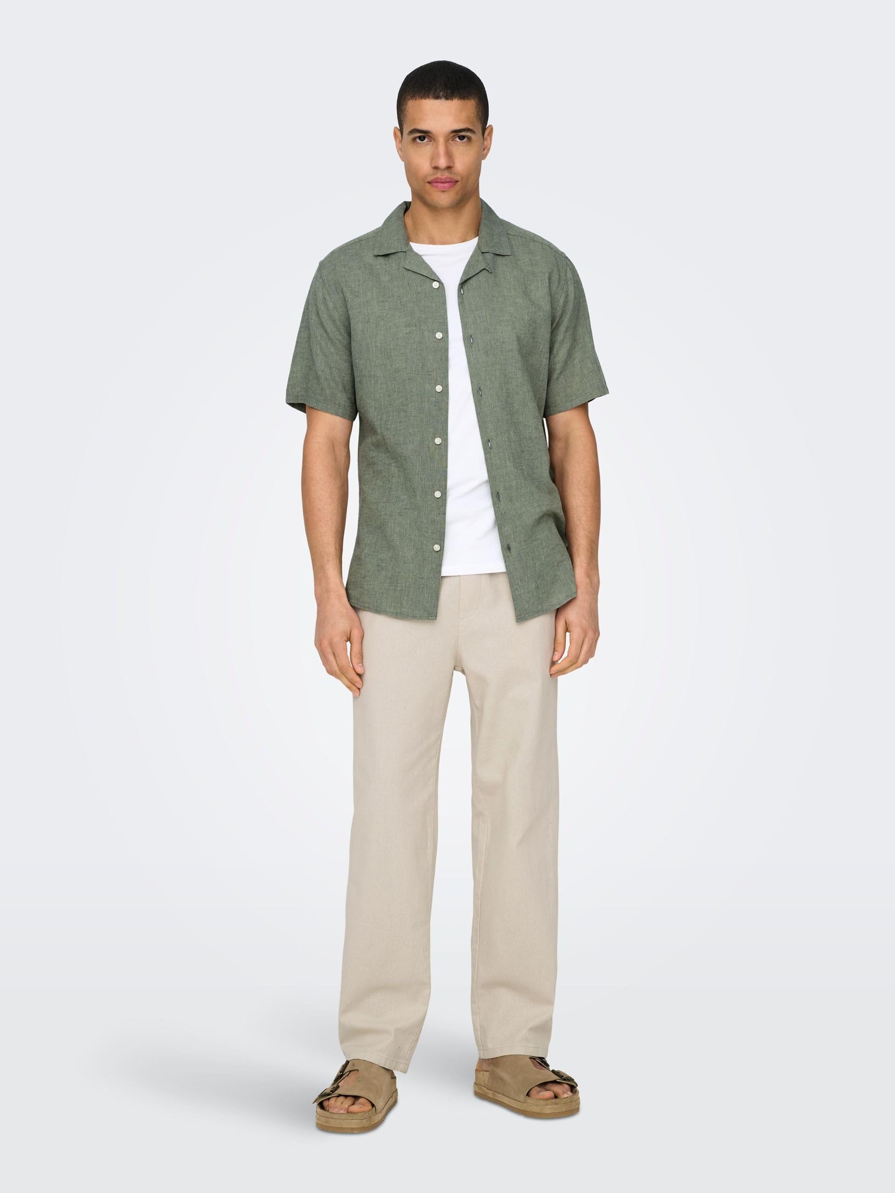 Only & Sons Onscaiden Shirt camicia uomo manica lunga