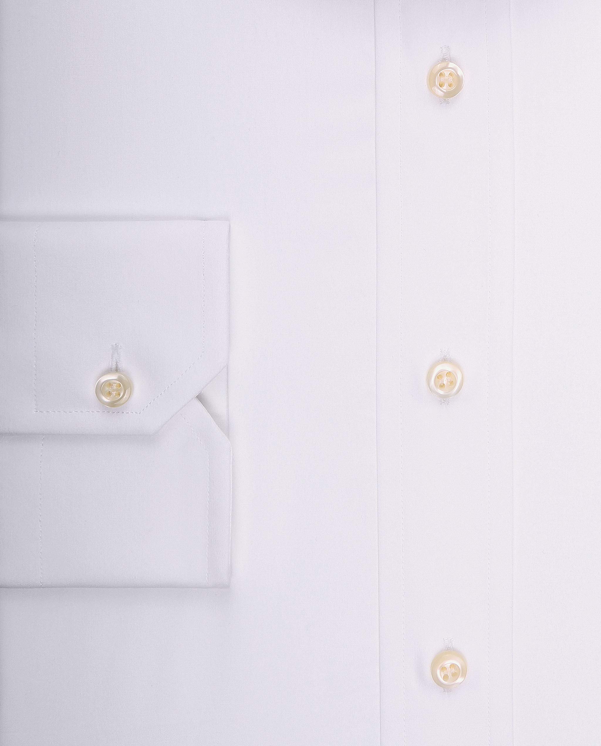 Camicissima Permanent Camicia Bianca Slim Manica Lunga