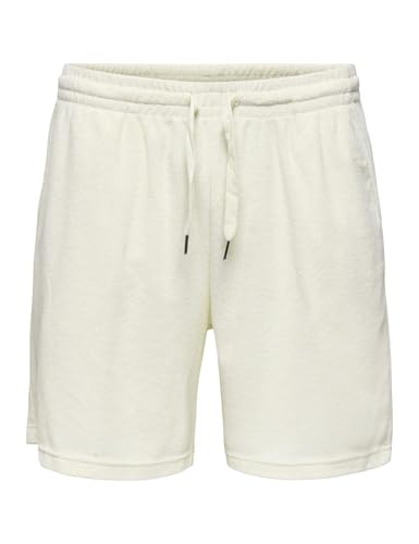 Only & Sons Onstellas Pantaloncini Uomo Egret Taglia L