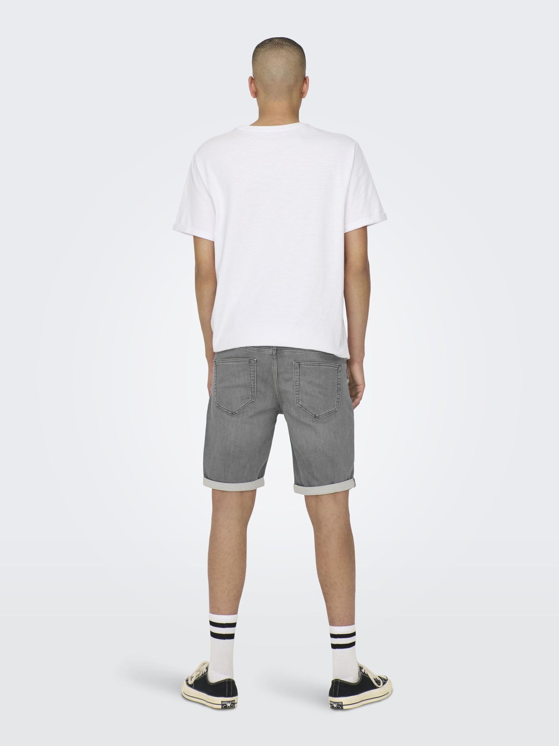 ONLY & SONS Ply Shorts Denim Blu Vita Media