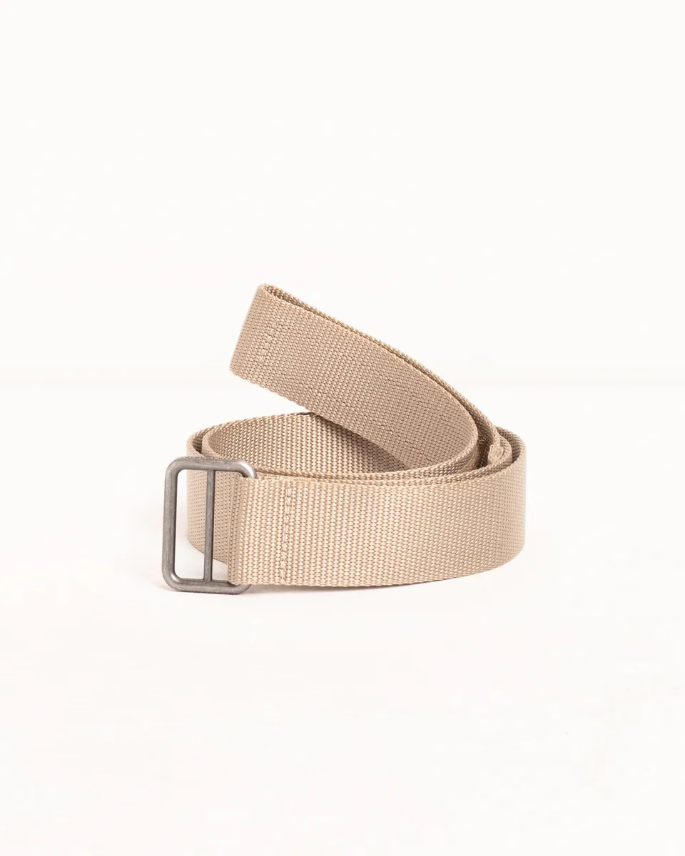 Stussy Utility Belt cintura sand nylon fibbia metallo