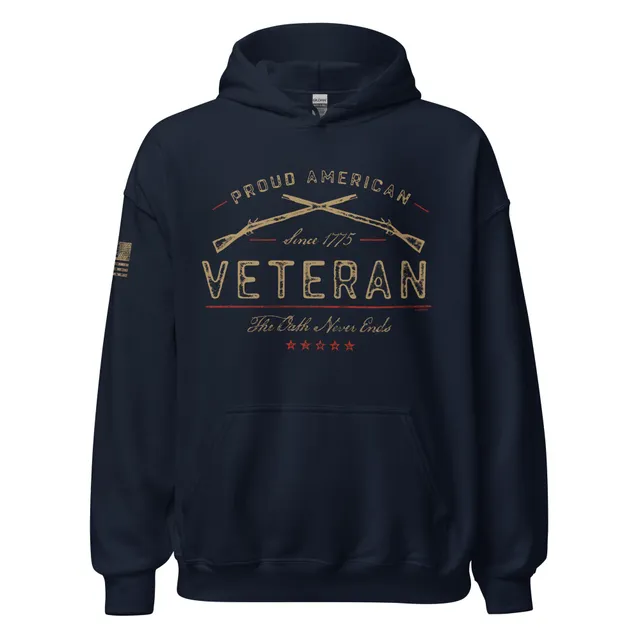 7.62 Design The Oath Never Ends Felpa Cappuccio Unisex Blu