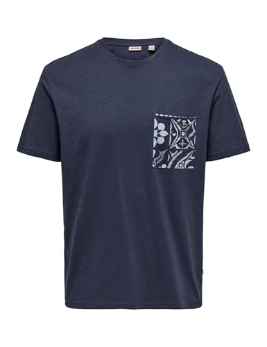 Only & Sons Onsperry t-shirt uomo con taschino
