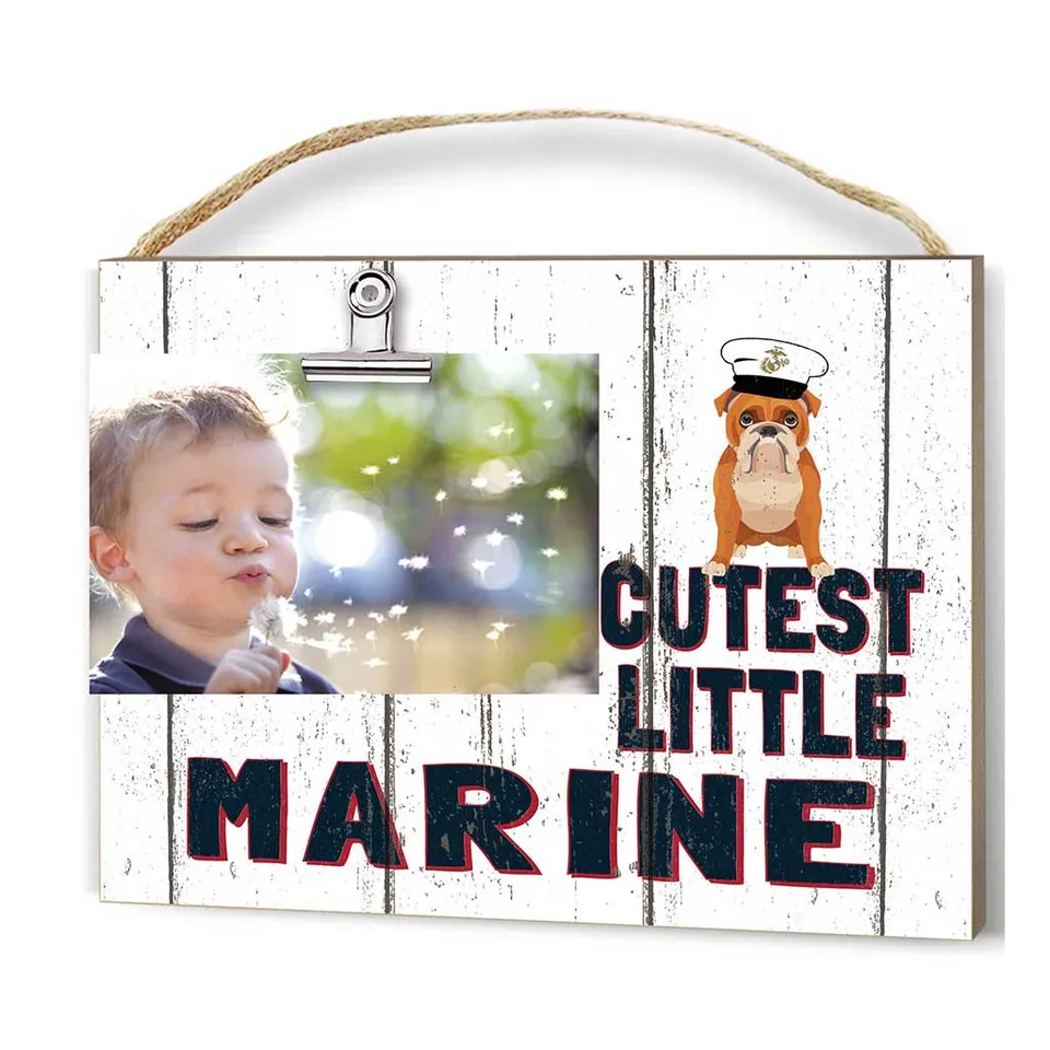 7.62 Design Cutest Little Marine cornice foto legno 4x6