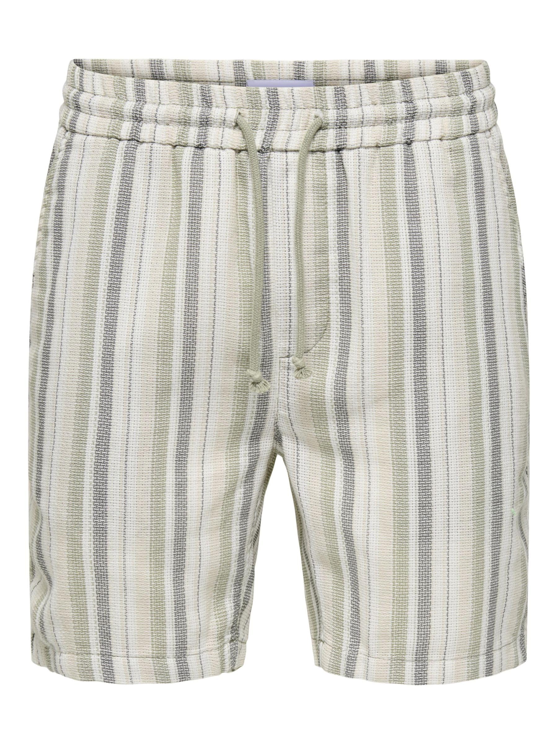 ONLY & SONS Onstrev Regular Fit Shorts Uomo M Vita Media