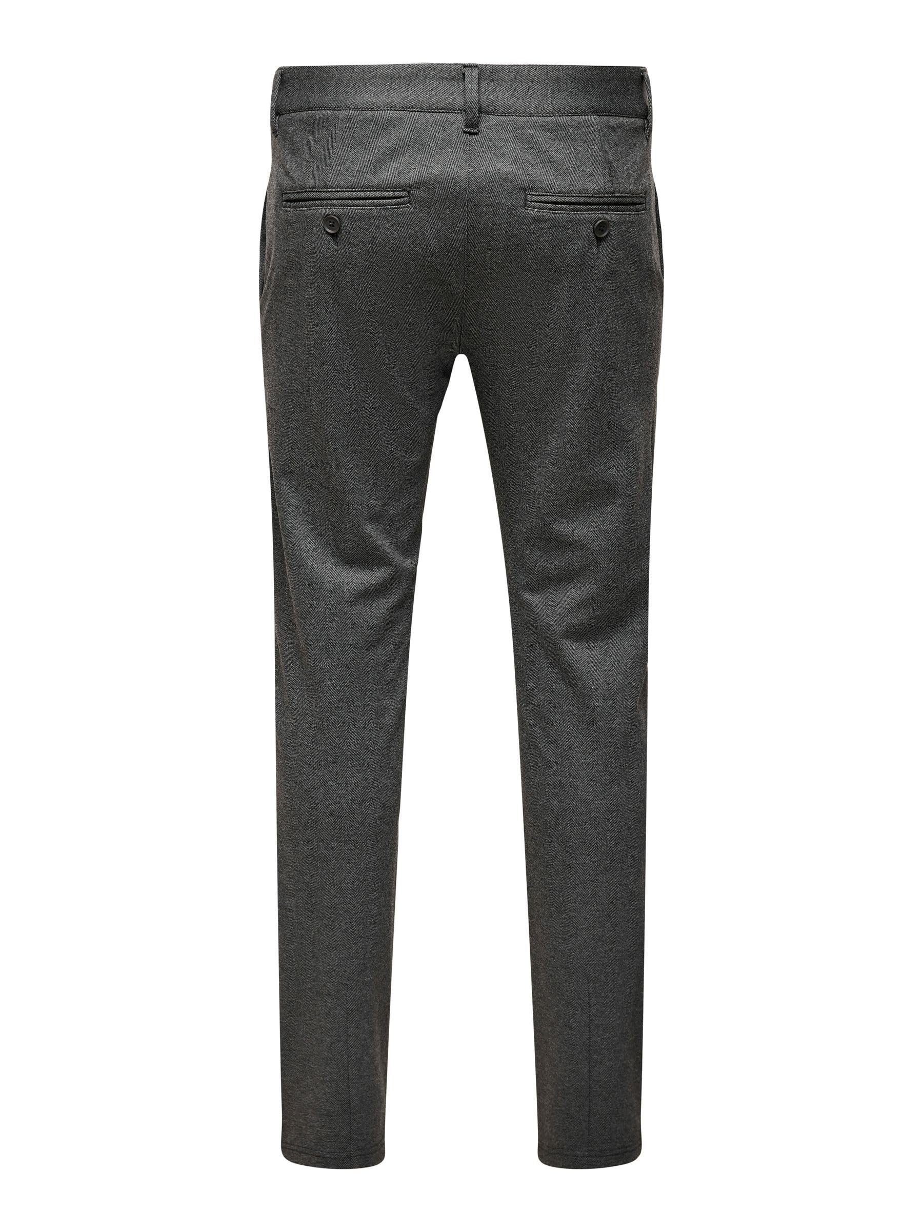 ONLY & SONS Jeans Uomo 30W/32L Nero Denim Regular