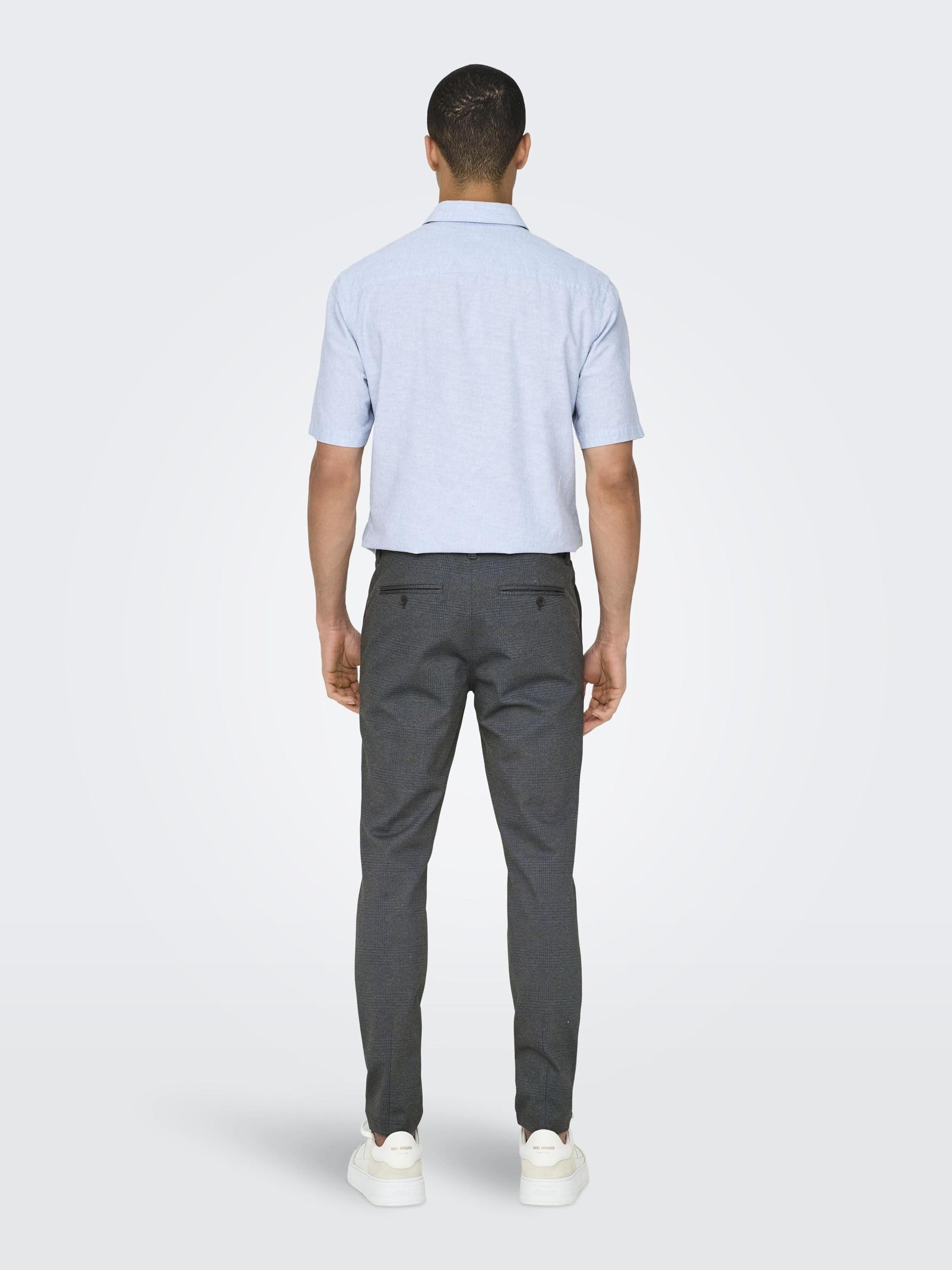 ONLY & SONS Onsmark Slim Pantaloni uomo 31W/30L navy