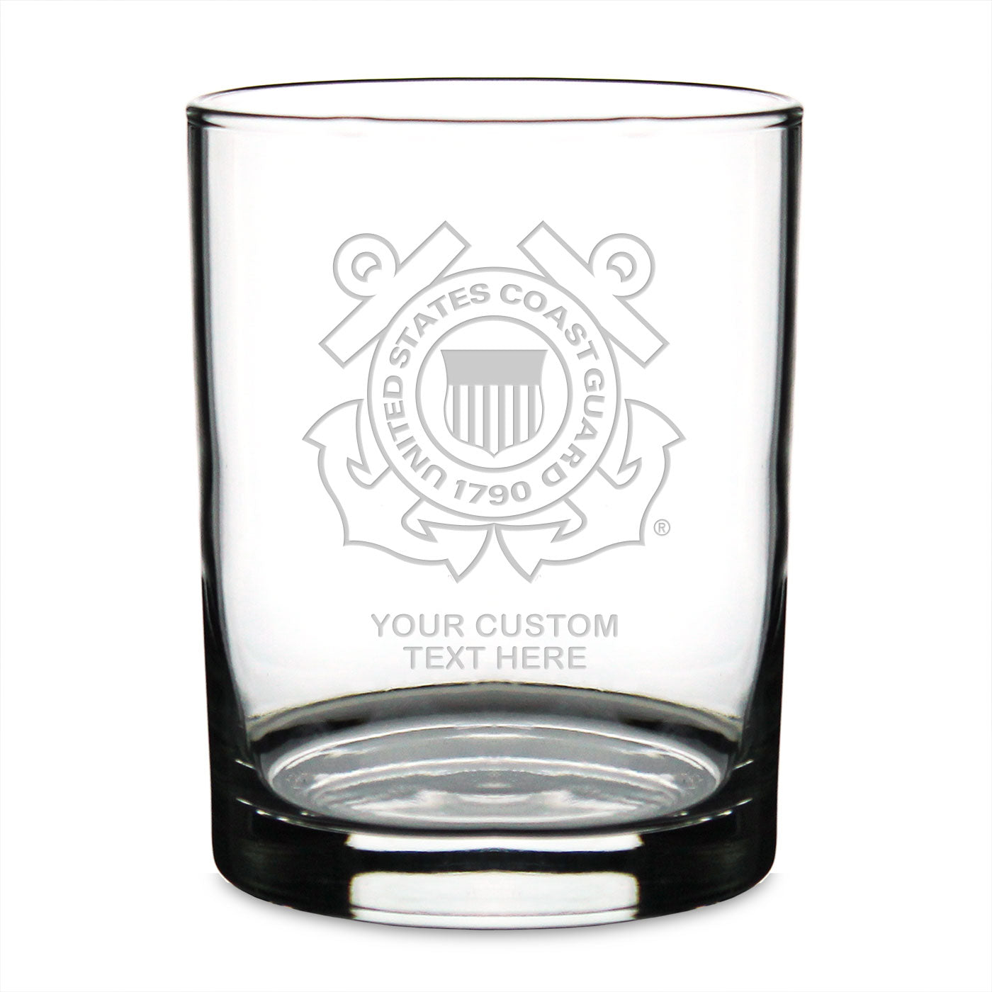 7.62 Design Drinkware US Coast Guard bicchiere whisky 14oz personalizzato