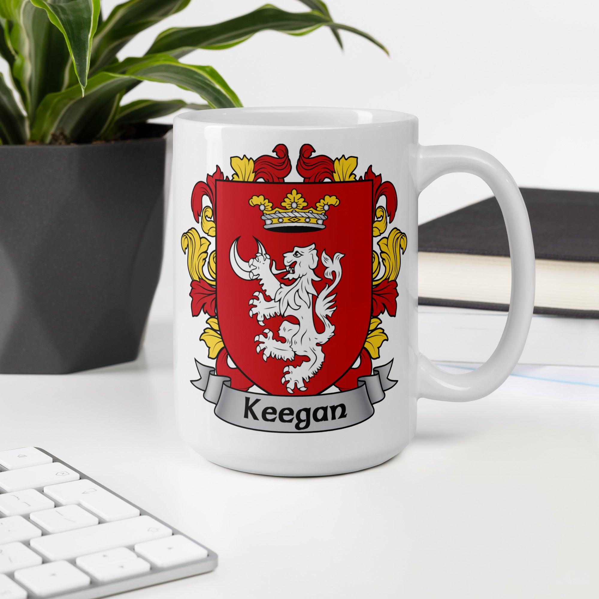7.62 Design Keegan Irish Coat of Arms Tazza Ceramica 443ml