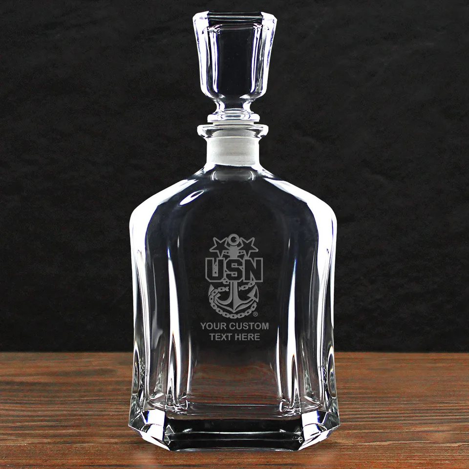 7.62 Design US Navy Eagle decanter whiskey vetro 23.75oz